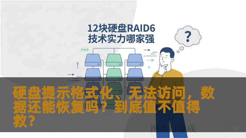 硬盘提示格式化、无法访问，数据还能恢复吗？到底值不值得救？
