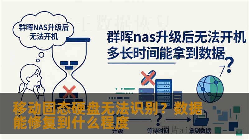 移动固态硬盘无法识别?数据能修复到什么程度 移动固态硬盘无法识别?数据能修复到什么程度