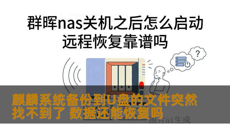 麒麟系统备份到U盘的文件突然找不到了 数据还能恢复吗