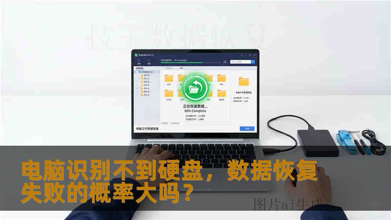 电脑识别不到硬盘，数据恢复失败的概率大吗？