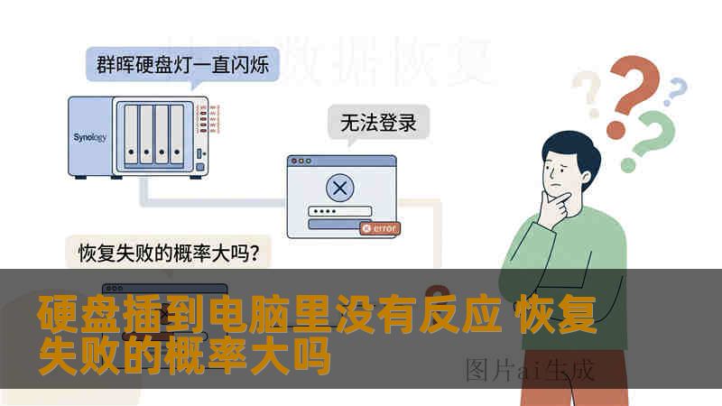 硬盘插到电脑里没有反应 恢复失败的概率大吗