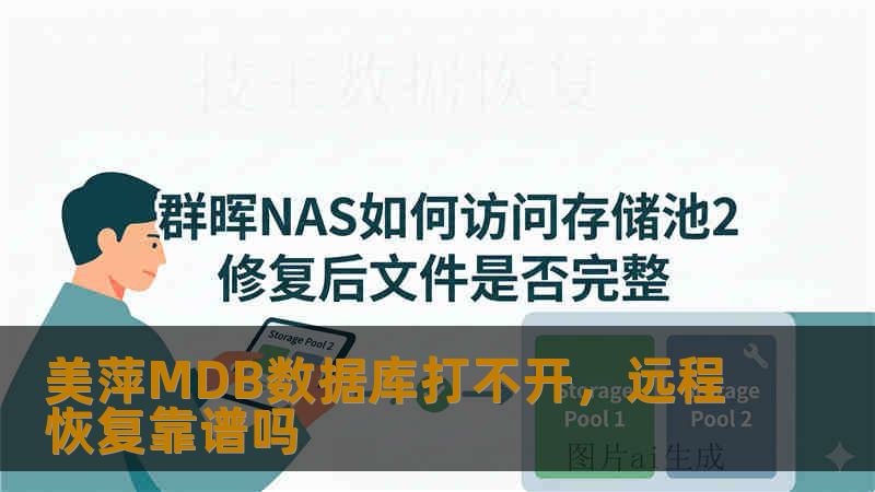 美萍MDB数据库打不开，远程恢复靠谱吗
