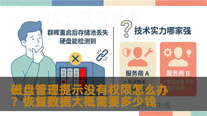 磁盘管理提示没有权限怎么办?恢复数据大概需要多少钱 磁盘管理提示没有权限怎么办?恢复数据大概需要多少钱