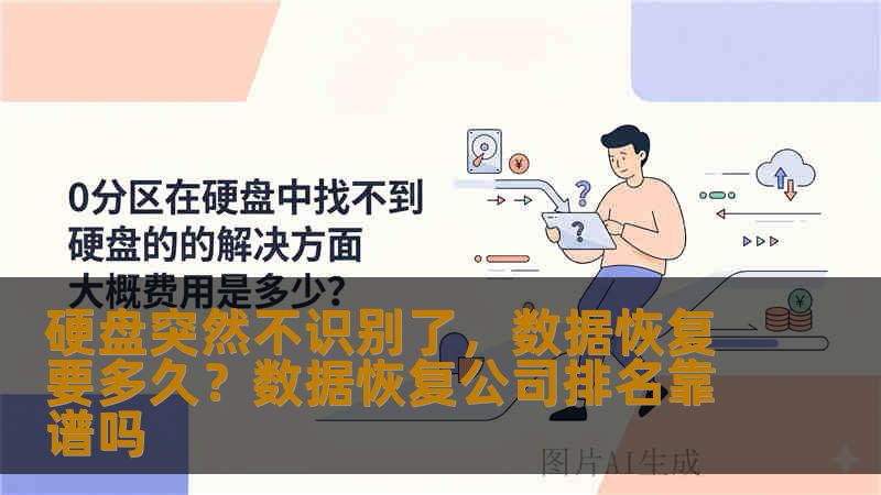 硬盘突然不识别了，数据恢复要多久？数据恢复公司排名靠谱吗