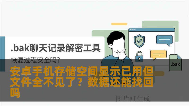 安卓手机存储空间显示已用但文件全不见了?数据还能找回吗 安卓手机存储空间显示已用但文件全不见了?数据还能找回吗