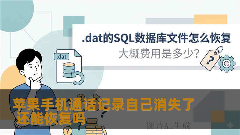 苹果手机通话记录自己消失了 还能恢复吗
