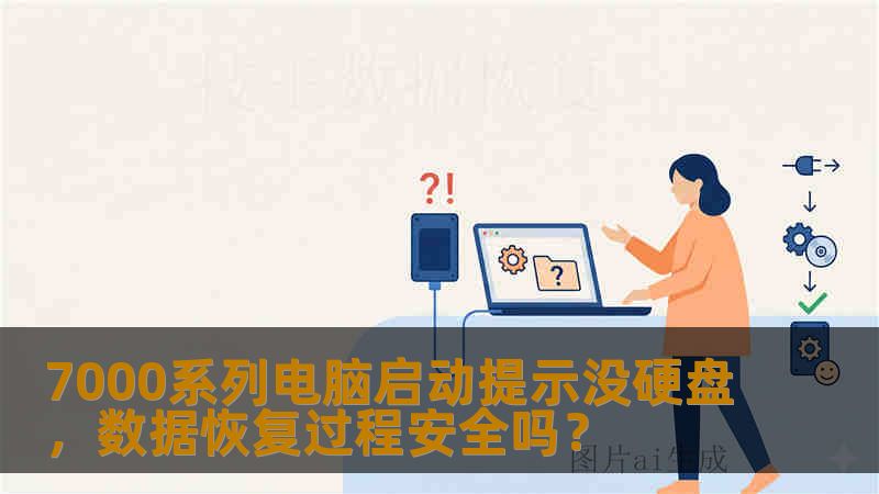 7000系列电脑启动提示没硬盘，数据恢复过程安全吗？