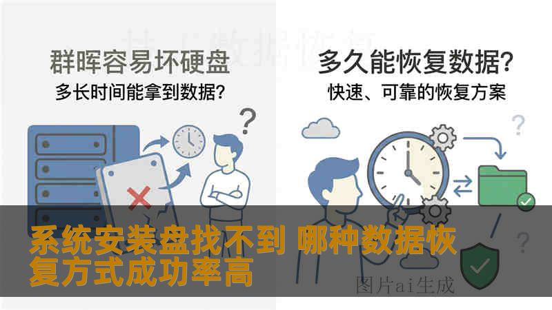 系统安装盘找不到 哪种数据恢复方式成功率高