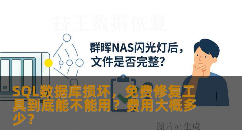 SQL数据库损坏，免费修复工具到底能不能用？费用大概多少？