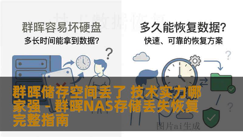 群晖储存空间丢了 技术实力哪家强 - 群晖NAS存储丢失恢复完整指南