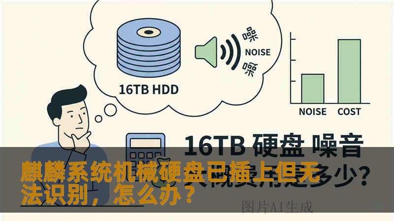 麒麟系统机械硬盘已插上但无法识别，怎么办？
