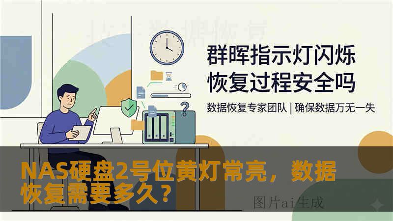 NAS硬盘2号位黄灯常亮，数据恢复需要多久？