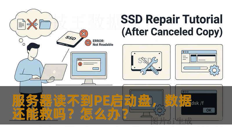 服务器读不到PE启动盘，数据还能救吗？怎么办？