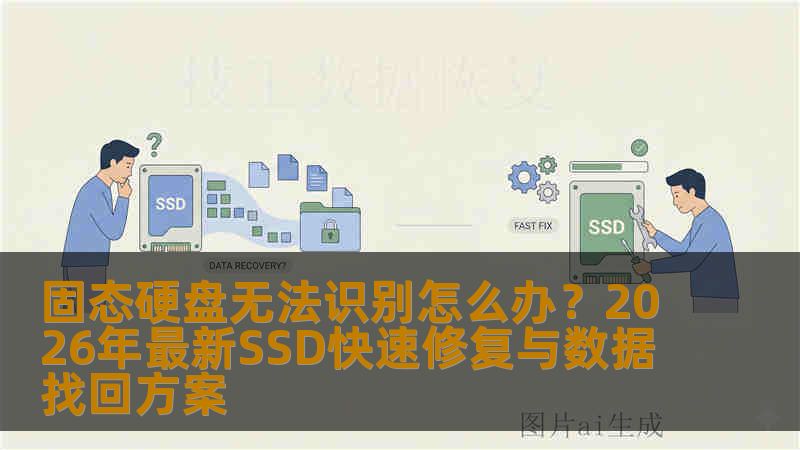 固态硬盘无法识别怎么办？2026年最新SSD快速修复与数据找回方案