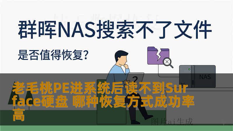 老毛桃PE进系统后读不到Surface硬盘 哪种恢复方式成功率高