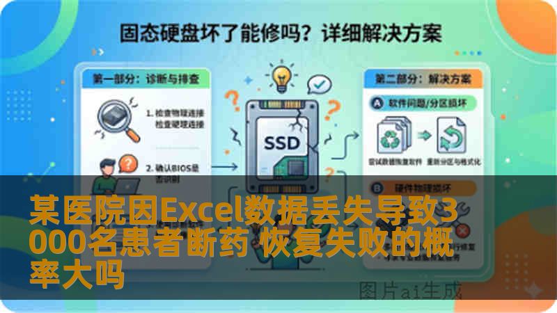 某医院因Excel数据丢失导致3000名患者断药 恢复失败的概率大吗 某医院因Excel数据丢失导致3000名患者断药 恢复失败的概率大吗