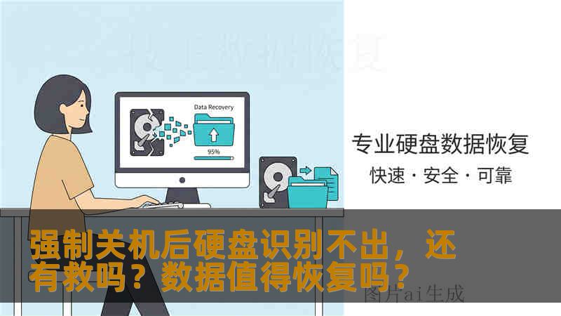 强制关机后硬盘识别不出，还有救吗？数据值得恢复吗？