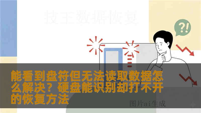 能看到盘符但无法读取数据怎么解决？硬盘能识别却打不开的恢复方法
