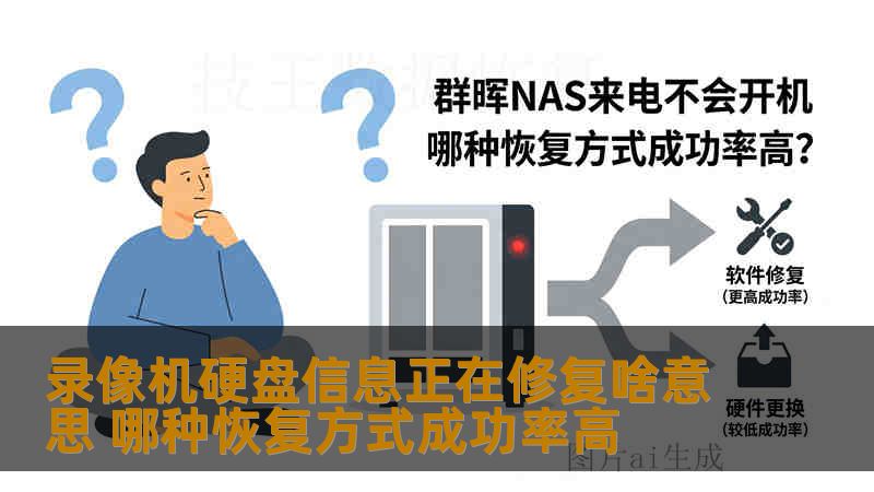 录像机硬盘信息正在修复啥意思 哪种恢复方式成功率高