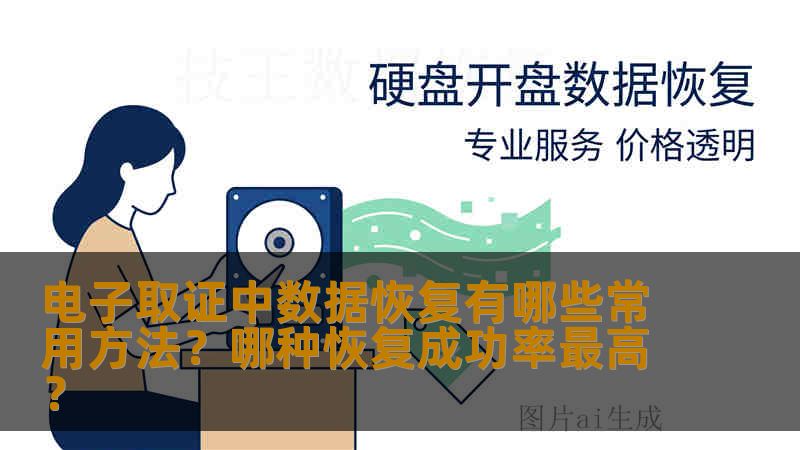 电子取证中数据恢复有哪些常用方法？哪种恢复成功率最高？