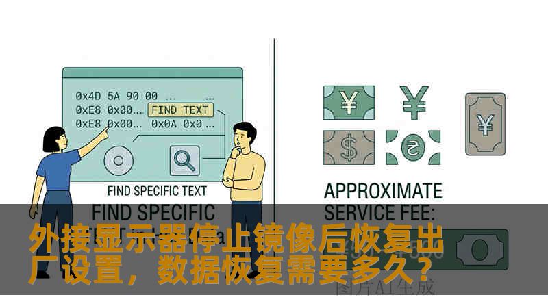 外接显示器停止镜像后恢复出厂设置,数据恢复需要多久? 外接显示器停止镜像后恢复出厂设置,数据恢复需要多久?