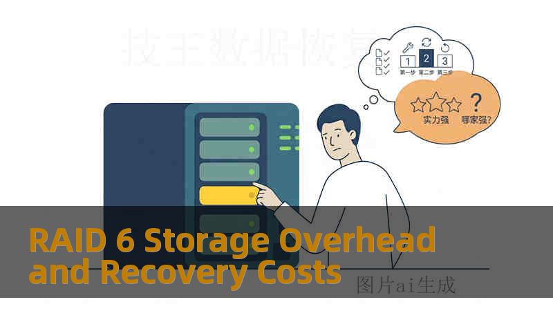 RAID 6 Storage Overhead and Recovery Costs