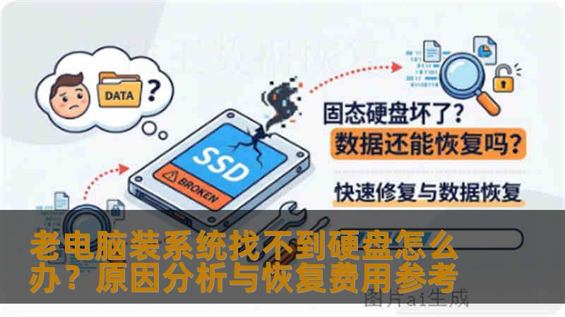 老电脑装系统找不到硬盘怎么办？原因分析与恢复费用参考