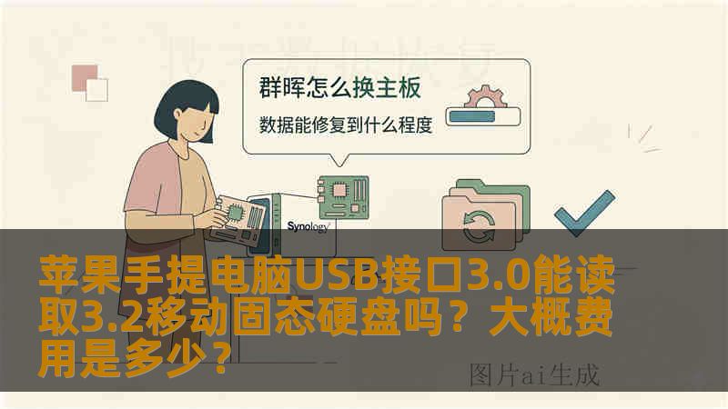 苹果手提电脑USB接口3.0能读取3.2移动固态硬盘吗？大概费用是多少？