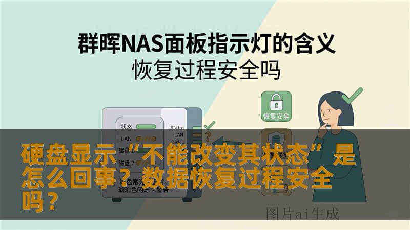 硬盘显示“不能改变其状态”是怎么回事?数据恢复过程安全吗? 硬盘显示“不能改变其状态”是怎么回事?数据恢复过程安全吗?