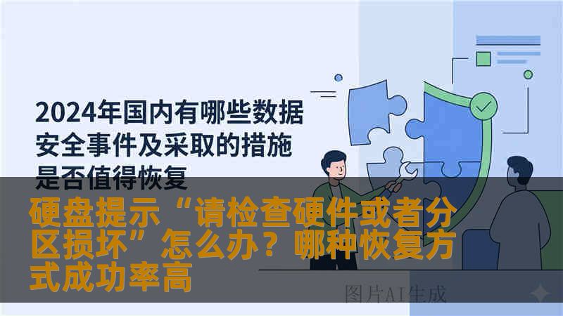 硬盘提示“请检查硬件或者分区损坏”怎么办？哪种恢复方式成功率高