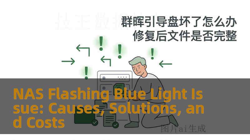 NAS Flashing Blue Light Issue: Causes, Solutions, and Costs NAS Flashing Blue Light Issue: Causes, Solutions, and Costs