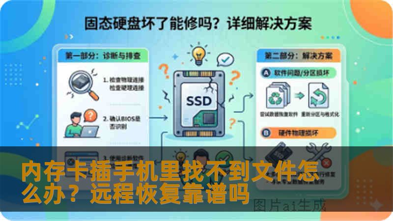 内存卡插手机里找不到文件怎么办?远程恢复靠谱吗 内存卡插手机里找不到文件怎么办?远程恢复靠谱吗