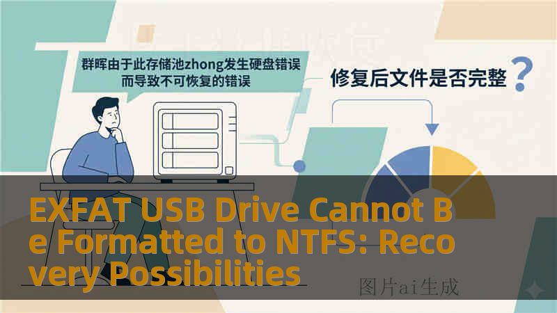 EXFAT USB Drive Cannot Be Formatted to NTFS: Recovery Possibilities