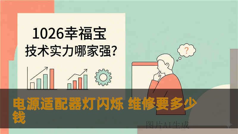 电源适配器灯闪烁 维修要多少钱