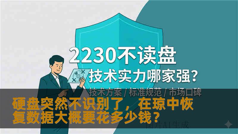 硬盘突然不识别了，在琼中恢复数据大概要花多少钱？
