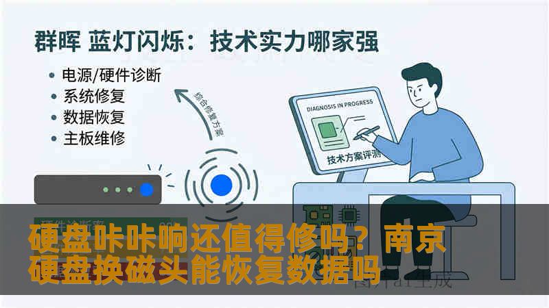 硬盘咔咔响还值得修吗？南京硬盘换磁头能恢复数据吗