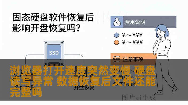 浏览器打开速度突然变慢 硬盘读写异常 数据恢复后文件还能完整吗