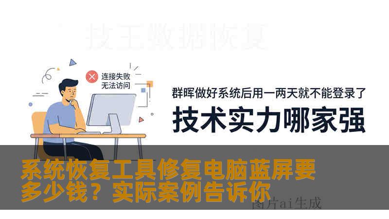 系统恢复工具修复电脑蓝屏要多少钱？实际案例告诉你