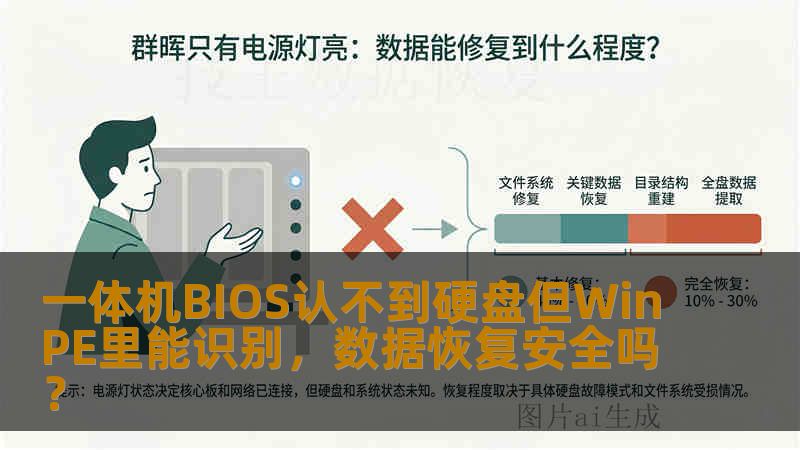 一体机BIOS认不到硬盘但WinPE里能识别，数据恢复安全吗？
