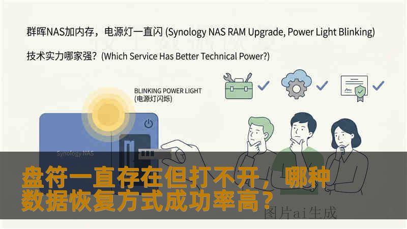 盘符一直存在但打不开，哪种数据恢复方式成功率高？