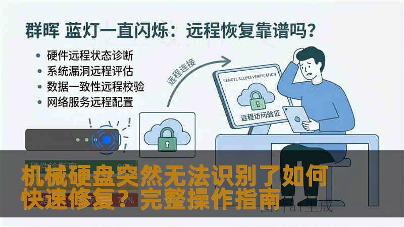 机械硬盘突然无法识别了如何快速修复？完整操作指南