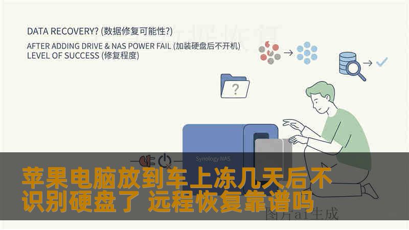 苹果电脑放到车上冻几天后不识别硬盘了 远程恢复靠谱吗
