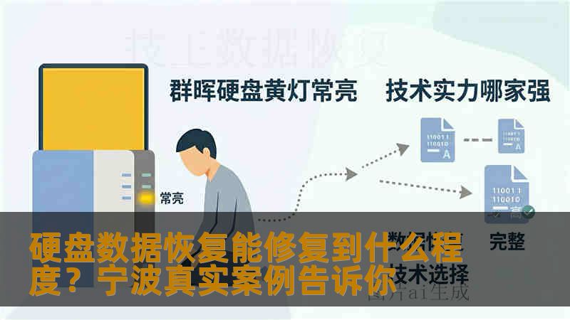 硬盘数据恢复能修复到什么程度？宁波真实案例告诉你