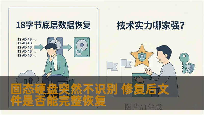 固态硬盘突然不识别 修复后文件是否能完整恢复 固态硬盘突然不识别 修复后文件是否能完整恢复