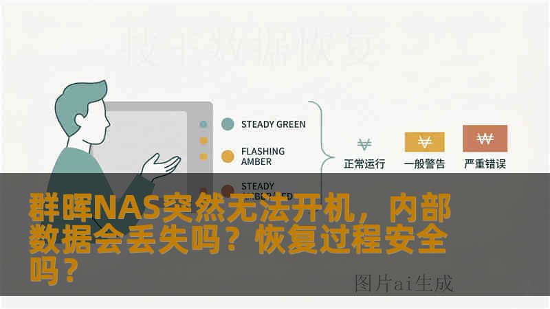 群晖NAS突然无法开机，内部数据会丢失吗？恢复过程安全吗？