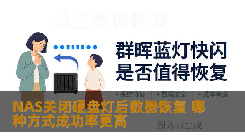 NAS关闭硬盘灯后数据恢复 哪种方式成功率更高