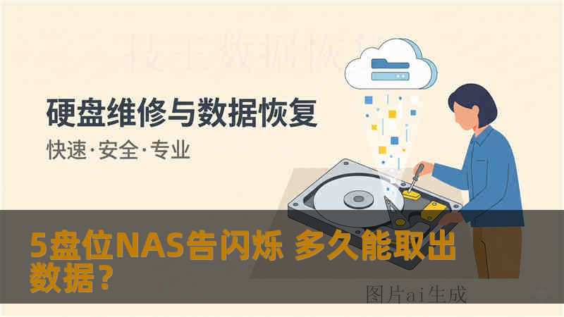 5盘位NAS告闪烁 多久能取出数据？
