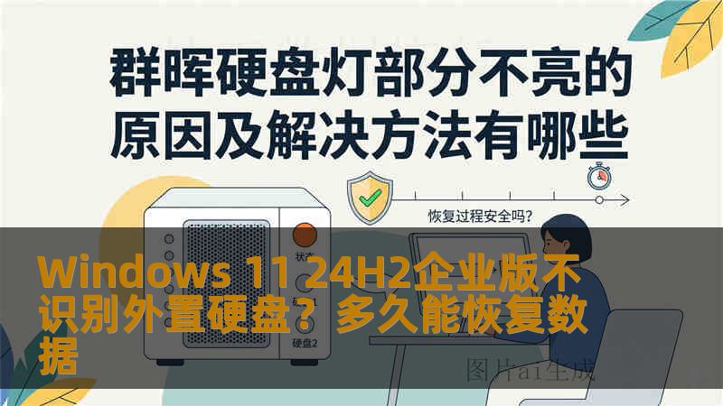 Windows 11 24H2企业版不识别外置硬盘？多久能恢复数据