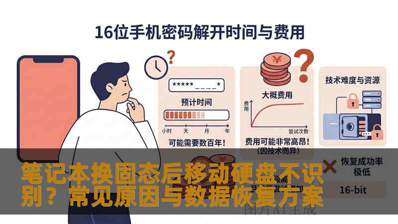 笔记本换固态后移动硬盘不识别？常见原因与数据恢复方案
