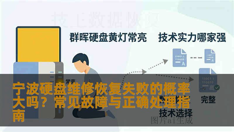 宁波硬盘维修恢复失败的概率大吗?常见故障与正确处理指南 宁波硬盘维修恢复失败的概率大吗?常见故障与正确处理指南
